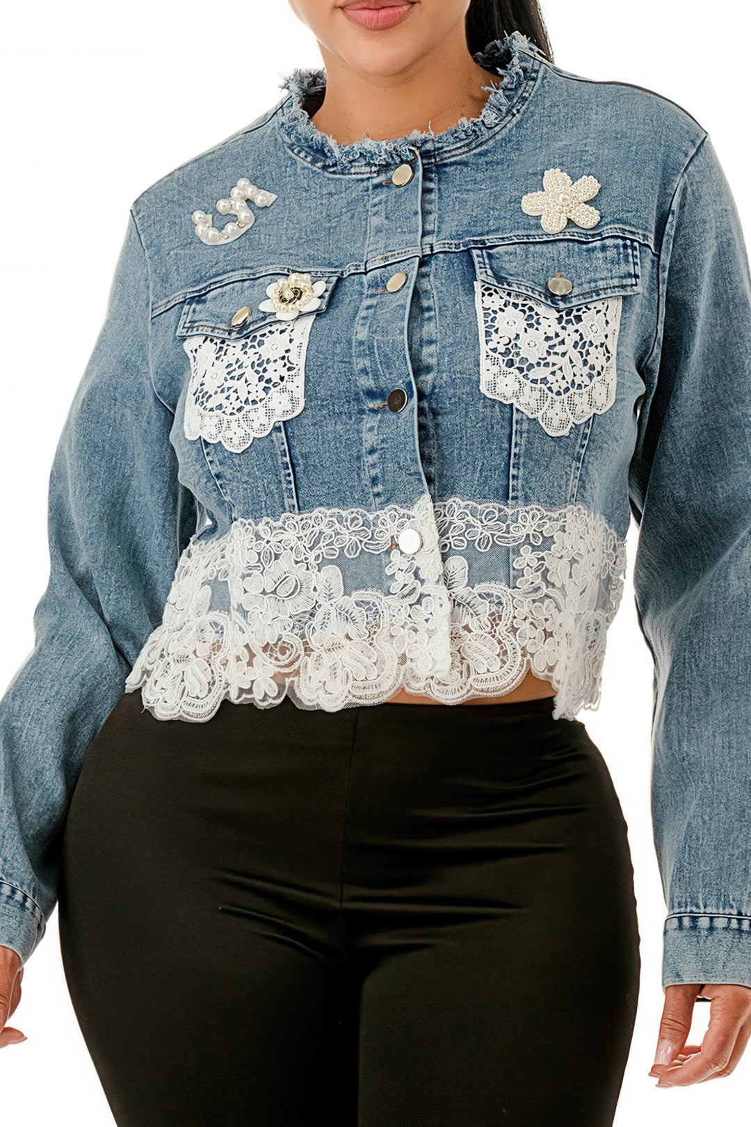 Fray & Play Denim Jacket