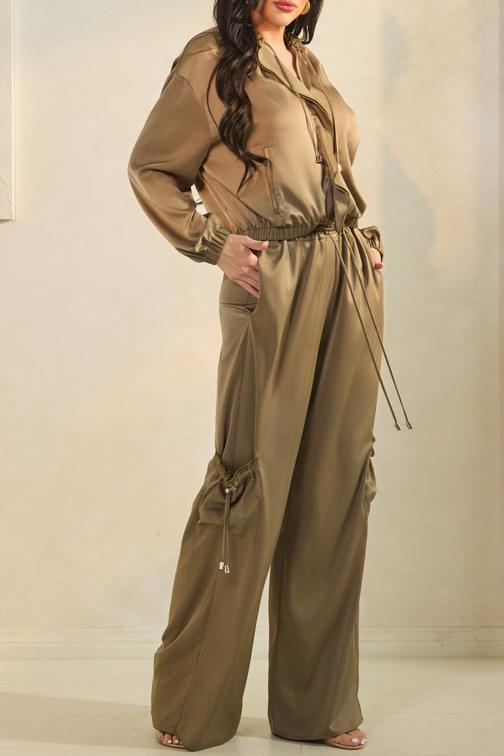 The Jetsetter Satin Set