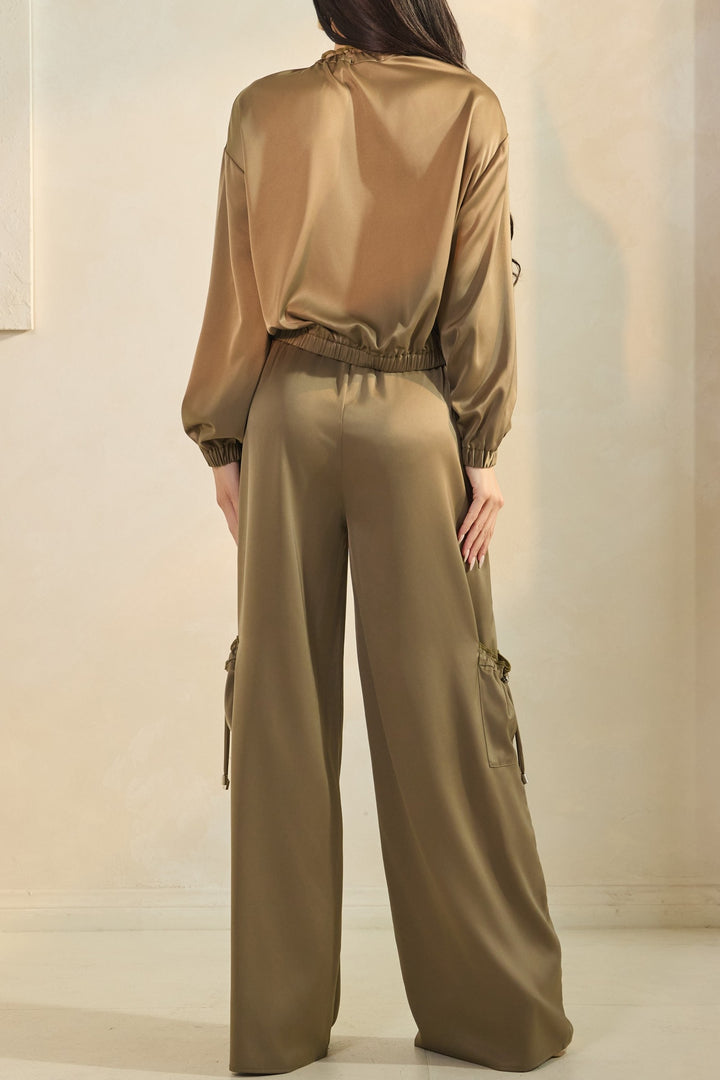 The Jetsetter Satin Set