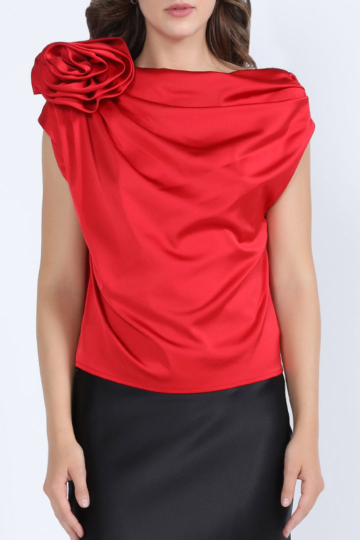 Rosé All Day Blouse