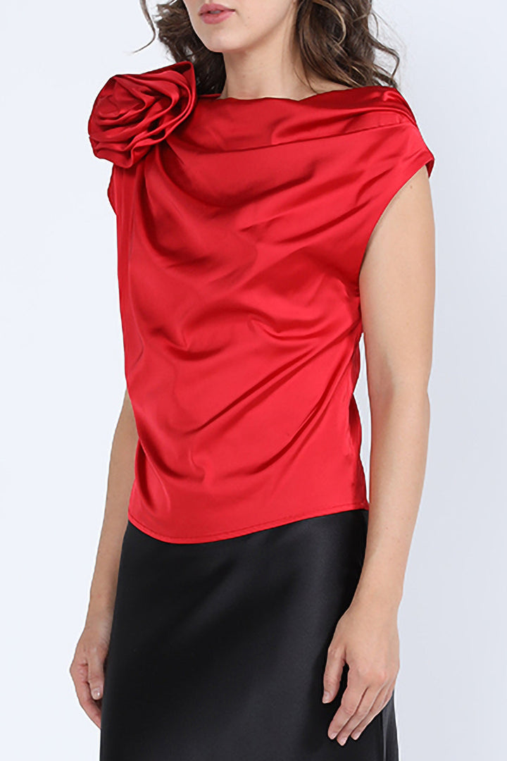 Rosé All Day Blouse